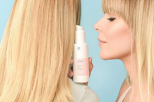 Miniatura 8 de VITIV Acondicionador sin enjuague de 4 onzas, vitaminas nutritivas para tu cabello y cuero cabelludo, todo natural, sin silicona, vegano, hecho para