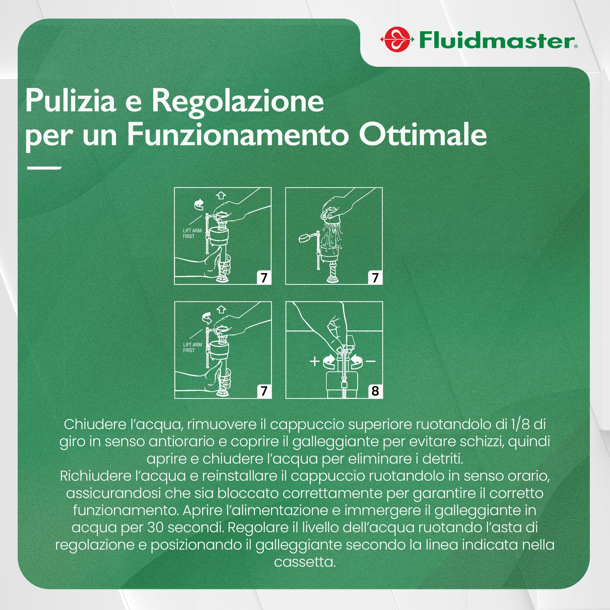 Fluidmaster 400EL – Galleggiante inferiore, colore: neutro
