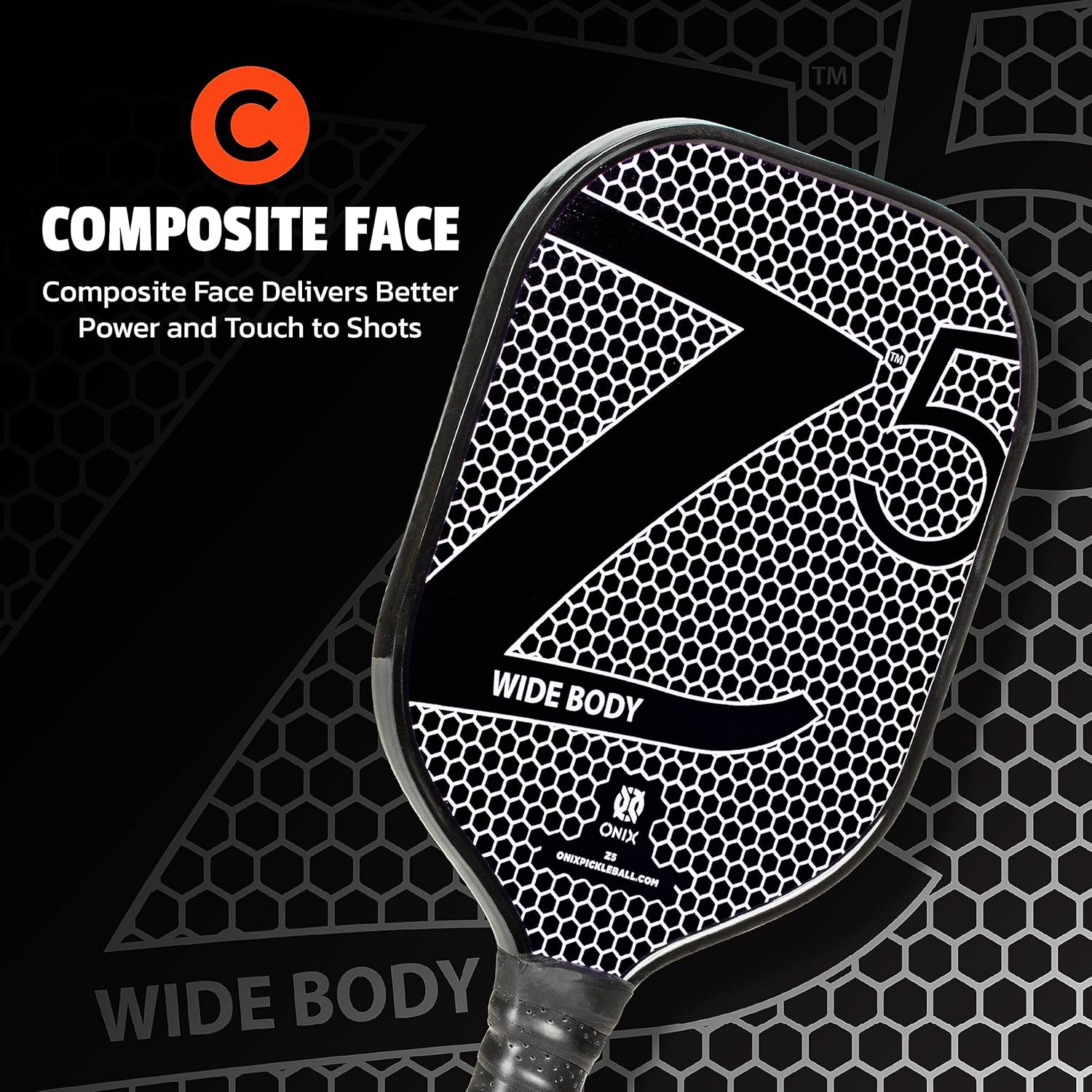 Onix Z5 Paddle Composite Face detail