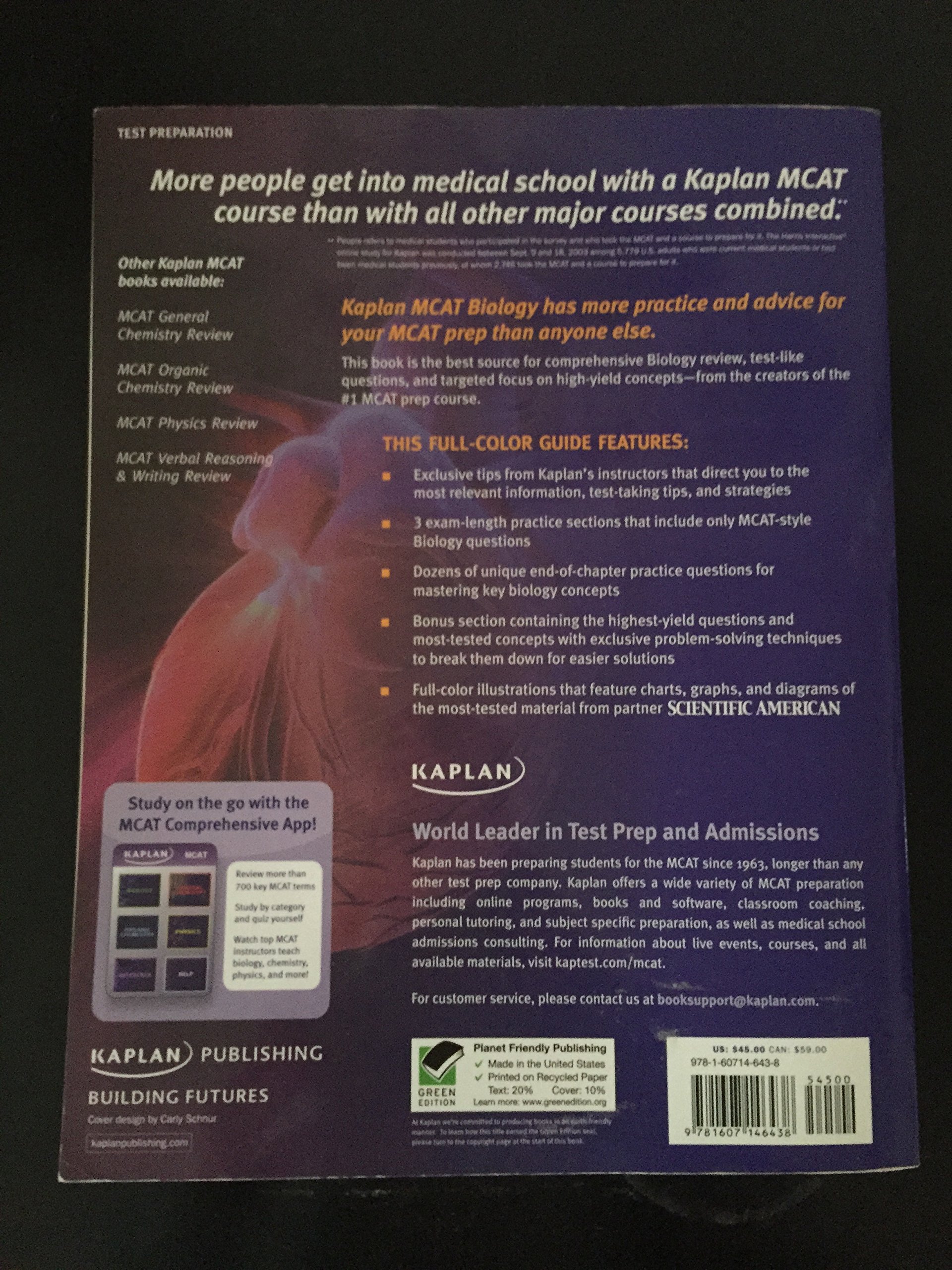 Kaplan MCAT Biology Review product thumbnail 4