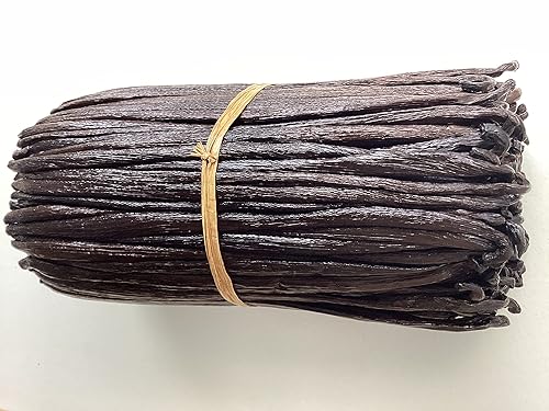 Miniatura 7 de Frijoles de vainilla de grado A de Tahití 1 libra16 onzas para extracto cocinar y hornear por FITNCLEAN VANILLA 16 onzas a granel de 6 a 7 pulgadas