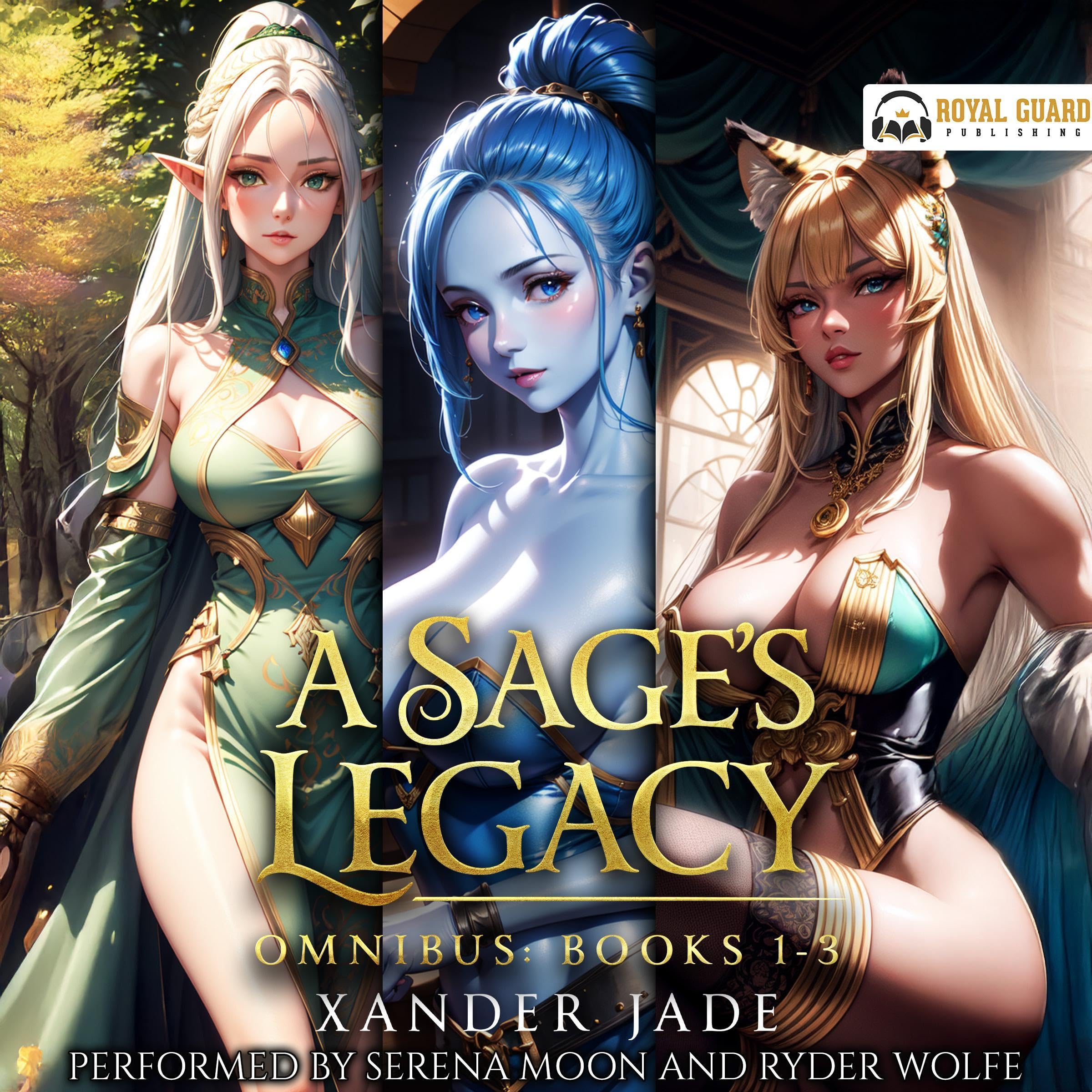 Cover art for A Sage's Legacy Omnibus: Books 1-3