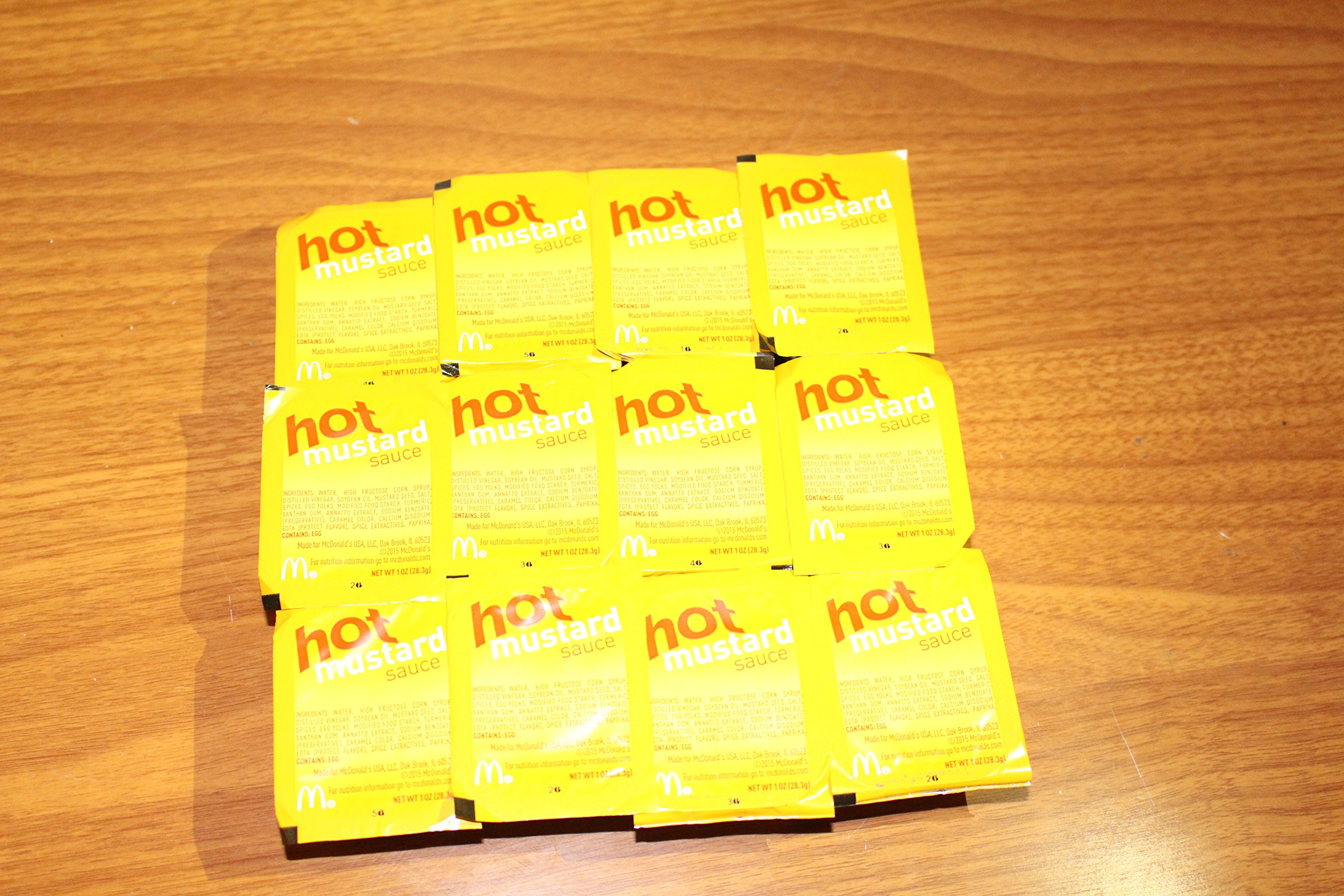 McDonald's Hot Mustard Sauce (Pack of 12)