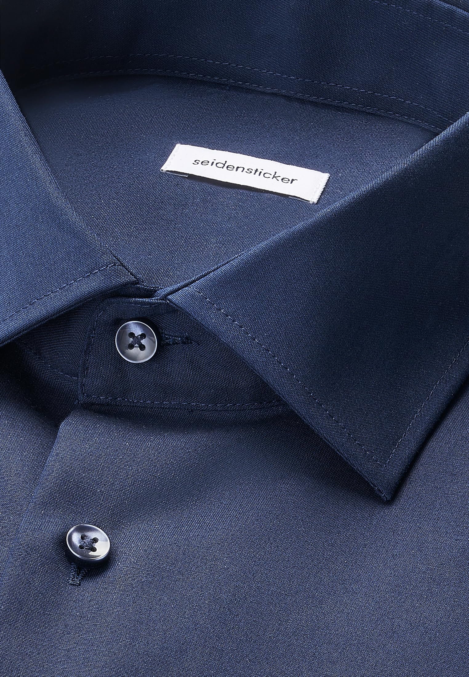 Seidensticker Herren Business-Hemd - Regular Fit - Bügelfrei - Kent Kragen - Langarm - 100% Baumwolle