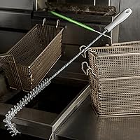 Vista 5 de CFS 4011100 - Cepillo para freidora de alto calor con punta en L, 23 pulgadas, color blanco