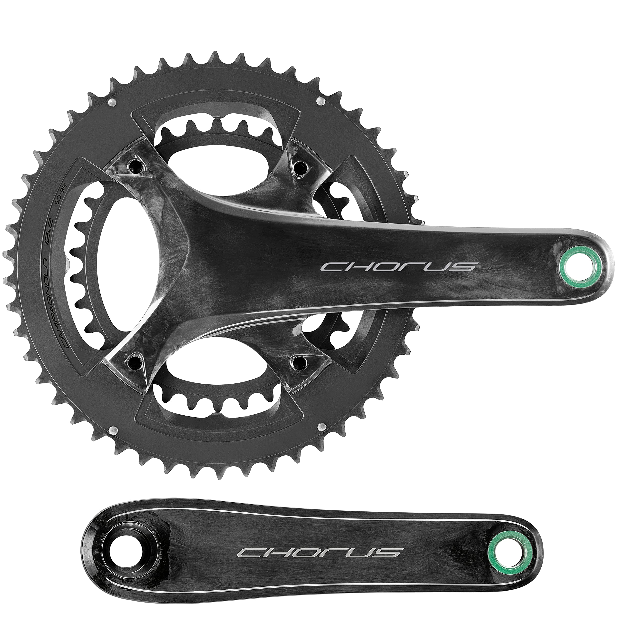 Pédalier triple plateau Campagnolo Racing T 175 - Équipements vélos