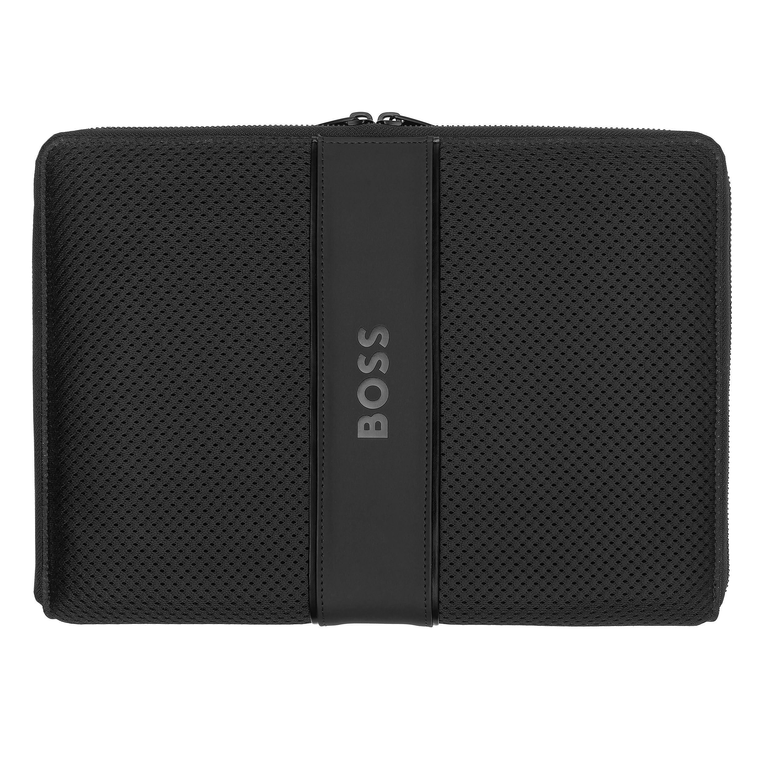 Hugo Boss Cartellina per conferenze Arche, formato A4, colore: nero