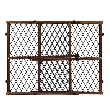 Evenflo Position & Lock Baby Gate, Pressure-Mounted, Farmhouse Collection