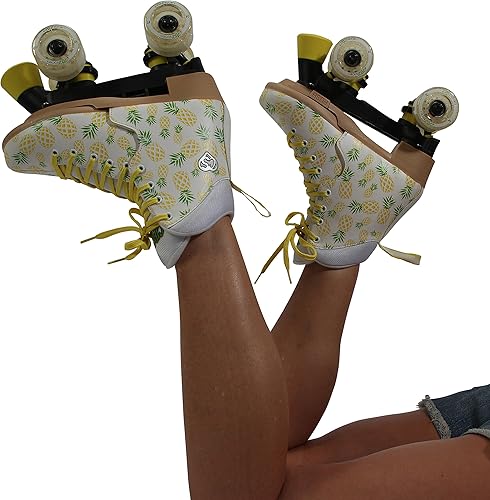 Miniatura 9 de Circle Society - Patines clásicos para niños (ajustables, para interiores y exteriores)