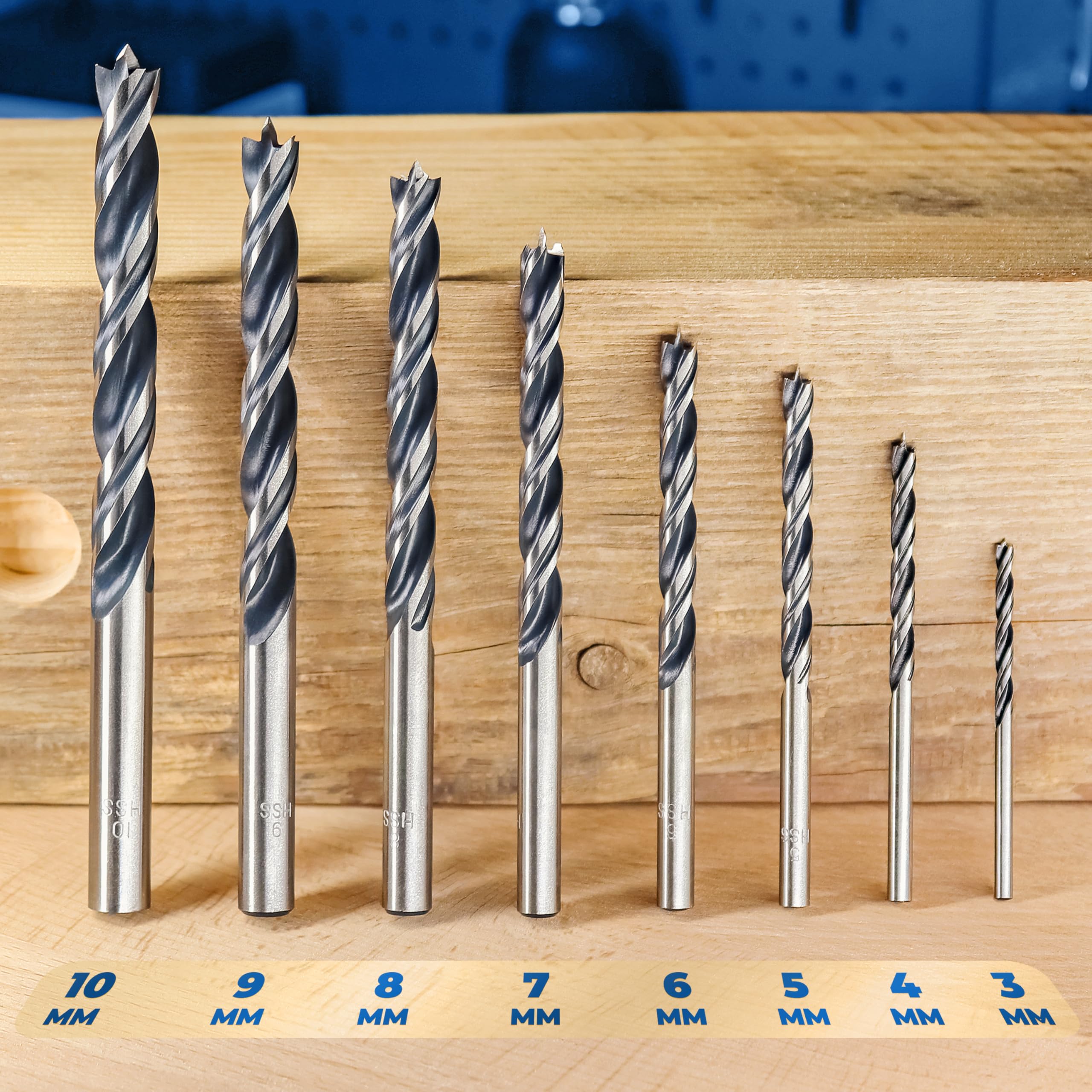 Punte Per Trapano HSS Professionali BBW Germany – Per Metallo, Legno E PVC – Made In Germany - Foto 2