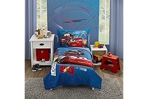 Disney Cars Piston Cup Circuit 4 Piece Toddler Bed Set