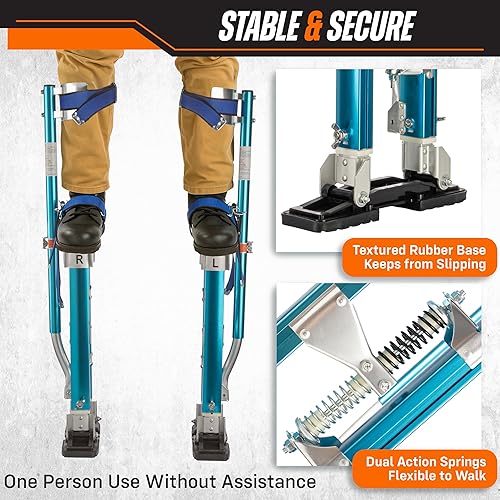 Miniatura 6 de Zancos de trabajo 1116 Pentagon Tools, Azul, 1