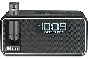 iHome Alarm Clock Radio: Qi-Certified WIRELESS CHARGING