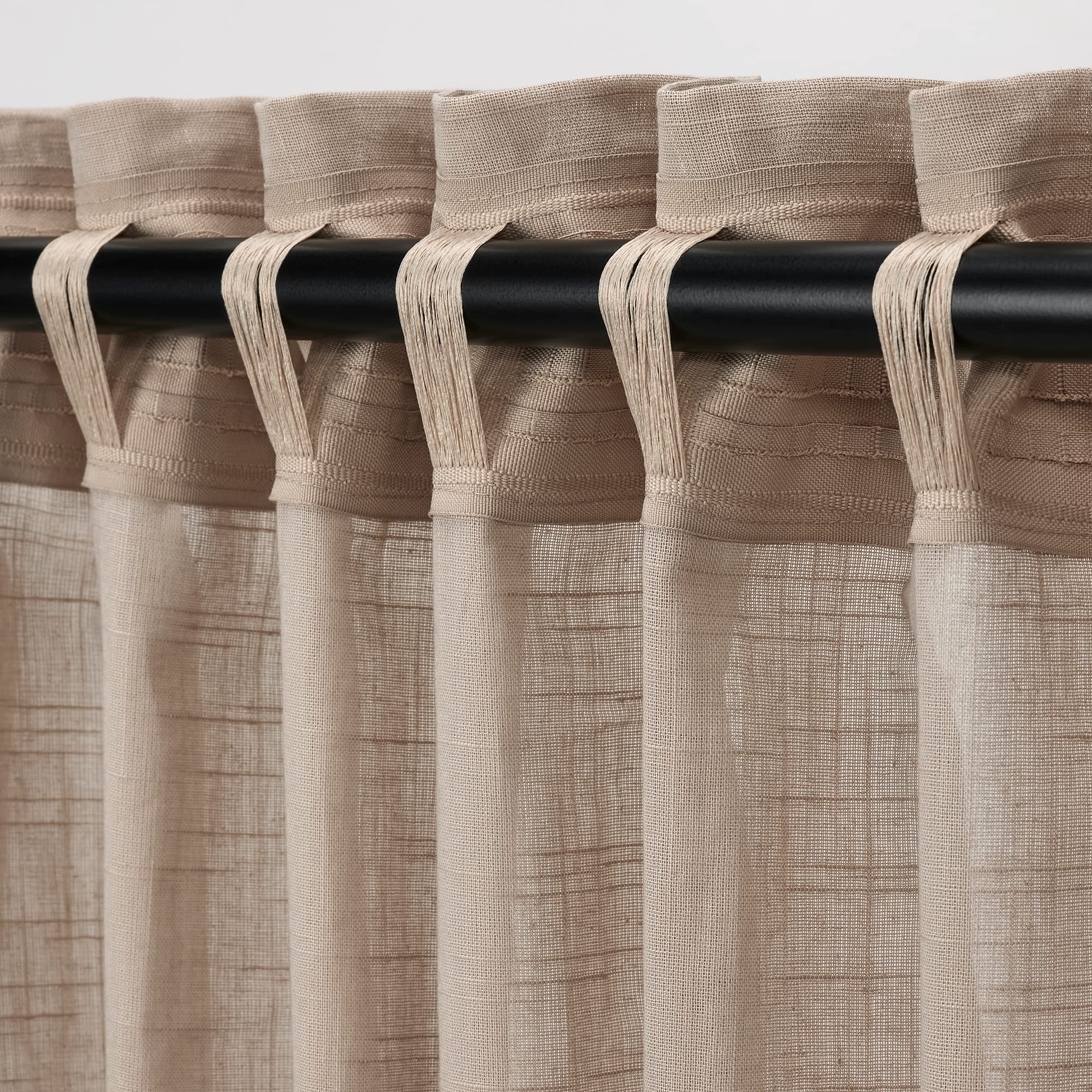IKEA SILVERLÖNN Gardinen, 1 Paar, 145x300 cm, Beige