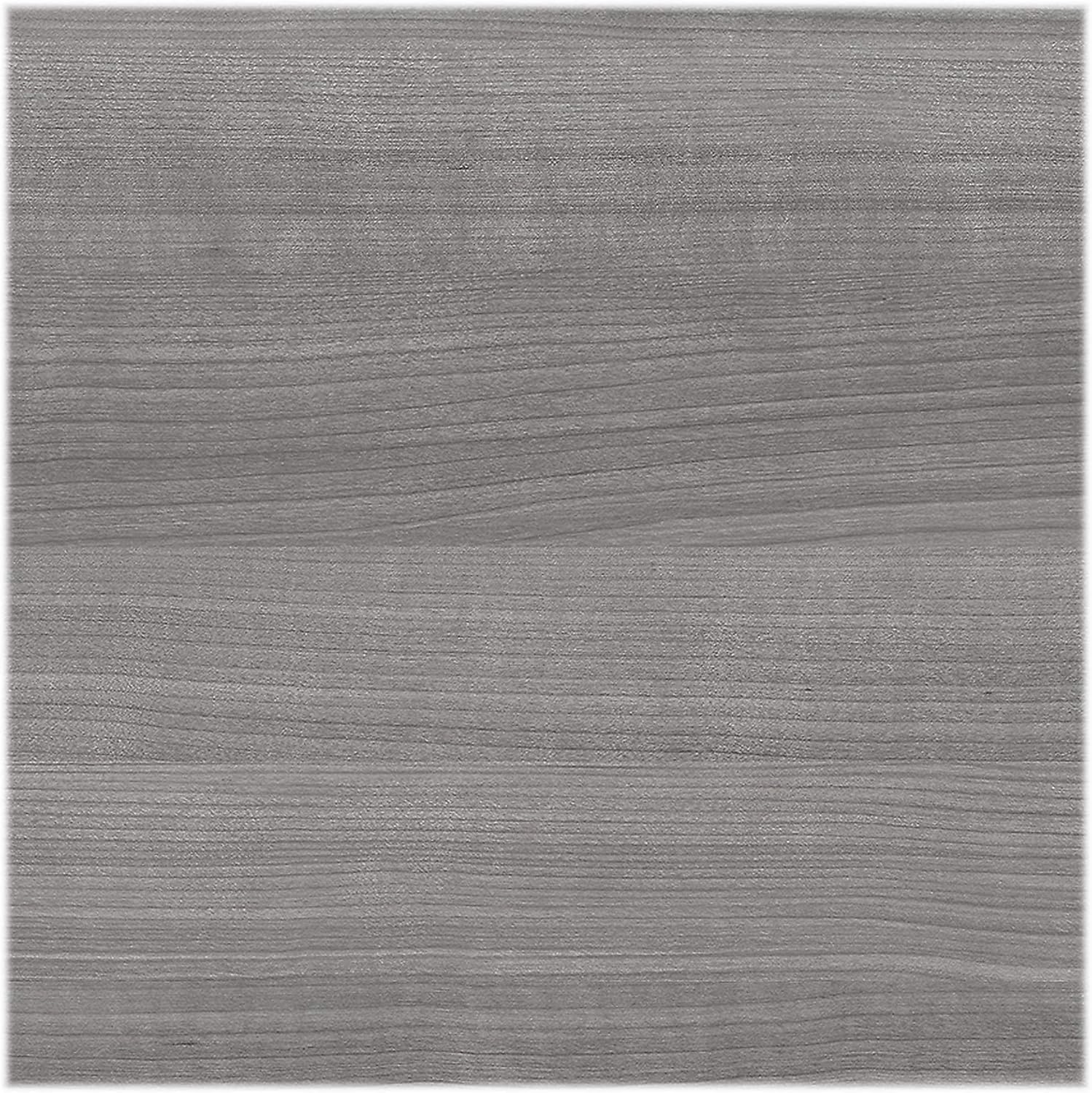 Bush Business Furniture Studio C 72W x 36D Bow Front Desk in Platinum Gray, Computer Table for Home or Professional Office