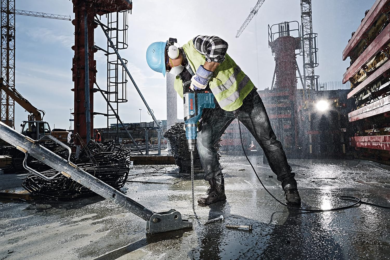 Bosch HCFC5020 5/8 in. x 8 in. x 13 in. SDS-max® SpeedXtreme™ Full Head Carbide Rotary Hammer Drill Bit