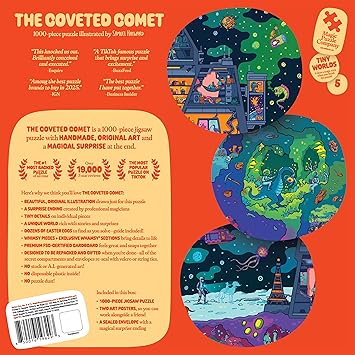 The Coveted Comet 1000-Piece Jigsaw Puzzle from The Magic Puzzle Company Series Five