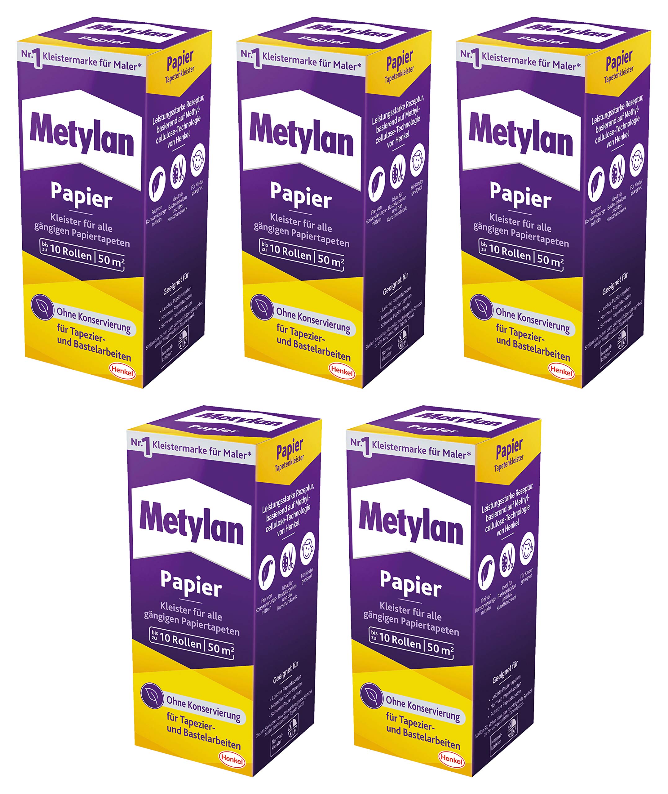 Metylan MPP40 Cola de papel para papel pintado, 1