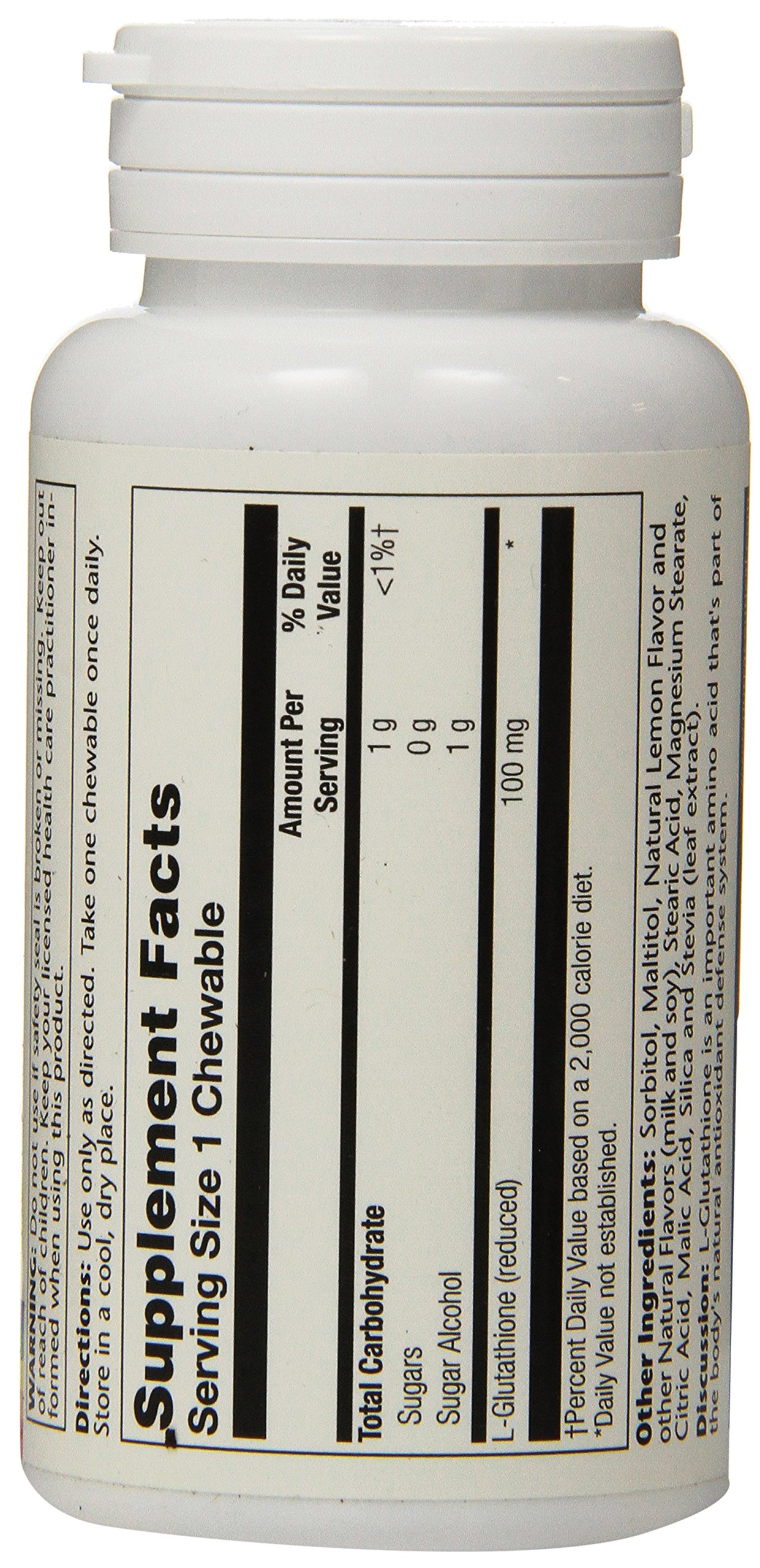 Solaray L Glutathione Lozenge Supplement 100 Mg 30 Count | Desertcart Brunei