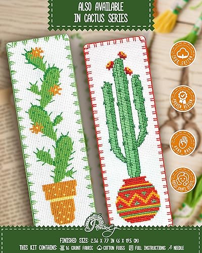 Miniatura 26 de Povitrulya Kit de punto de cruz contado, kits de bricolaje para adultos o niños, divertido marcador de bordado - Fácil de usar - Colección de Llamour