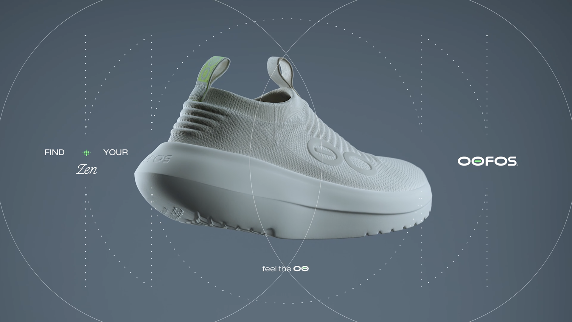 Amazon.com | OOFOS OOmy Zen Recovery Shoe, Chalk - Men's