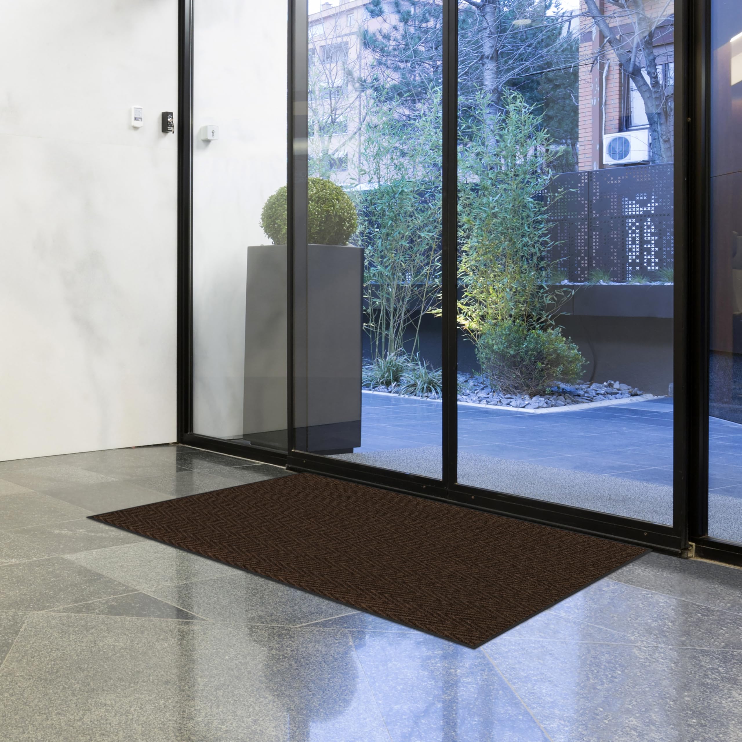 Amazon.com: Apache Mills Saniguard 4' x 6' Walnut Antimicrobial