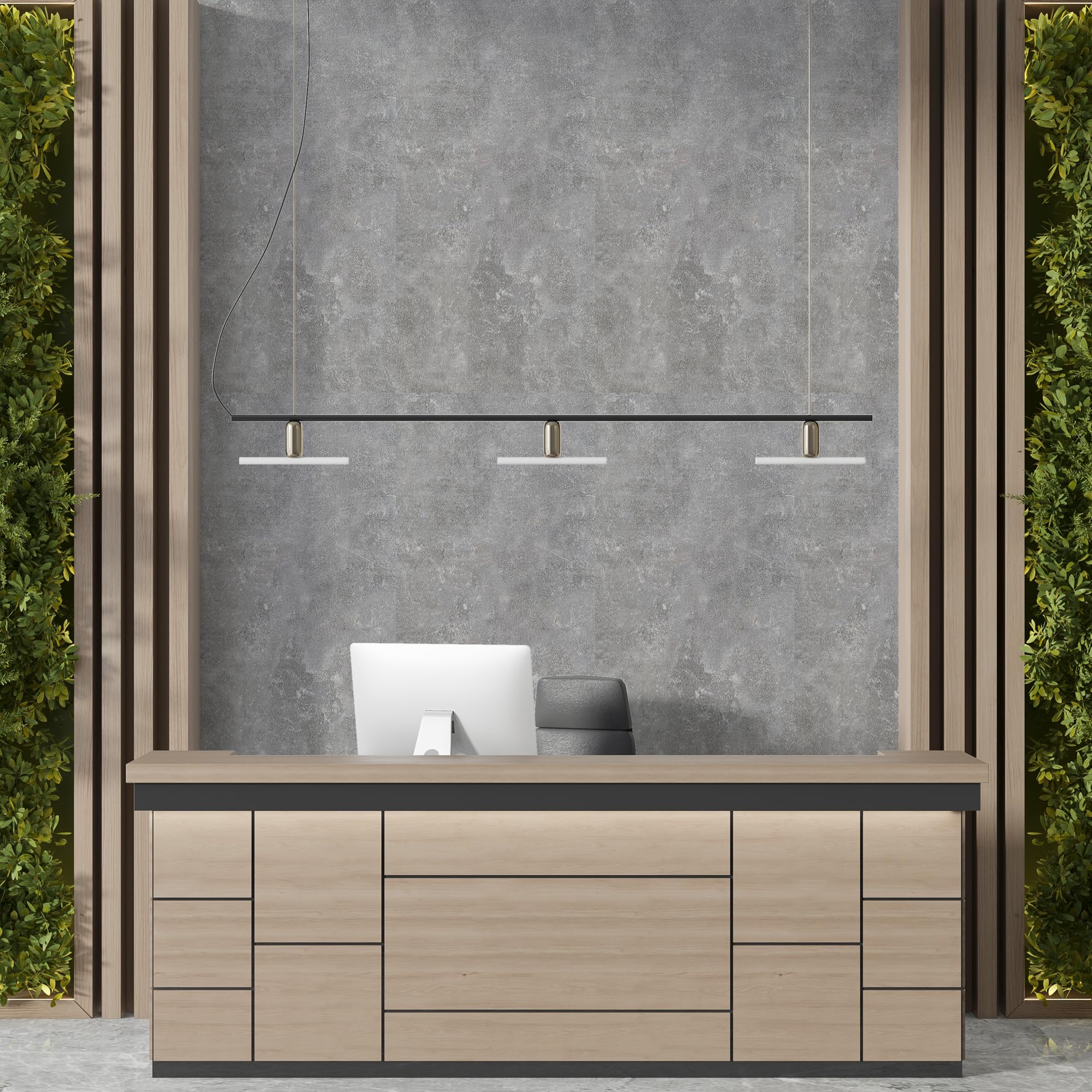 IZODEKOR Rivestimento Murale Aspetto Marmo - 4x pannelli - Alternativa alle Piastrelle del Bagno/della Cucina, Pannelli per Pareti Doccia, Pannelli per Pareti Posteriori della Cucina | Moonwalk