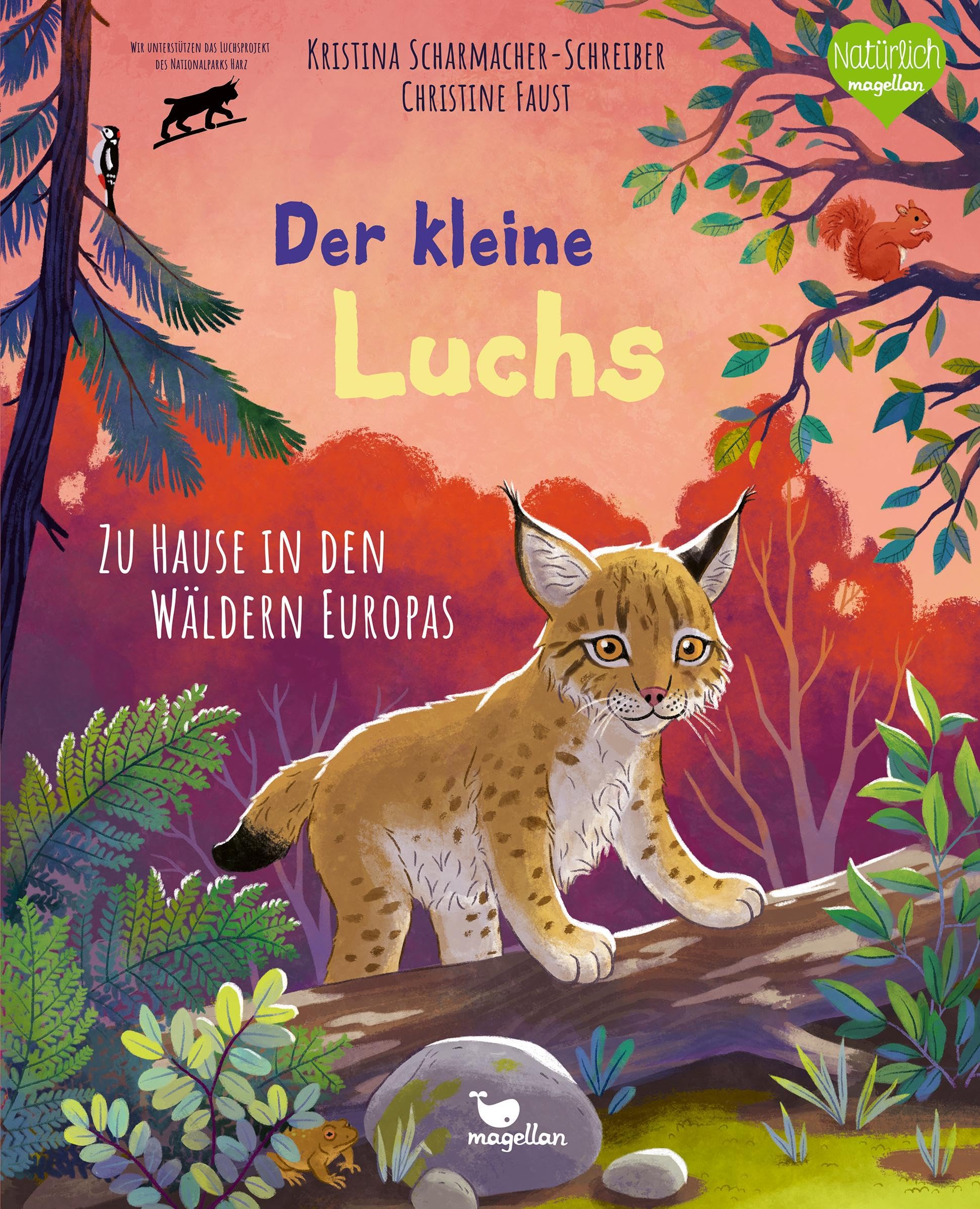 Der kleine Luchs - Zu Hause in den Wäldern Europas: Sachbilderbuch zum Vorlesen für Kinder ab 4 Jahren