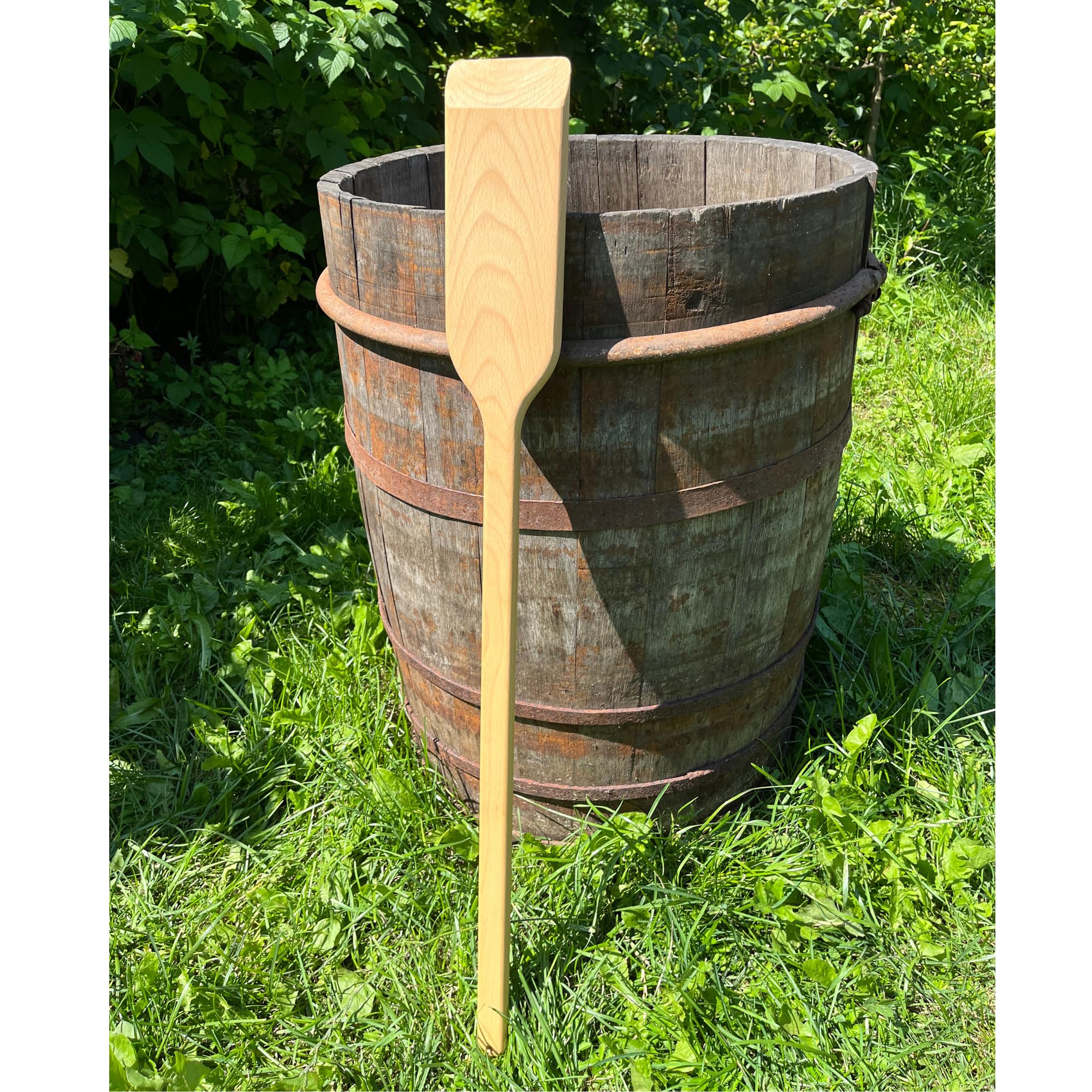 MokiDoki Wooden Mixing Paddle For Big Stock Pots