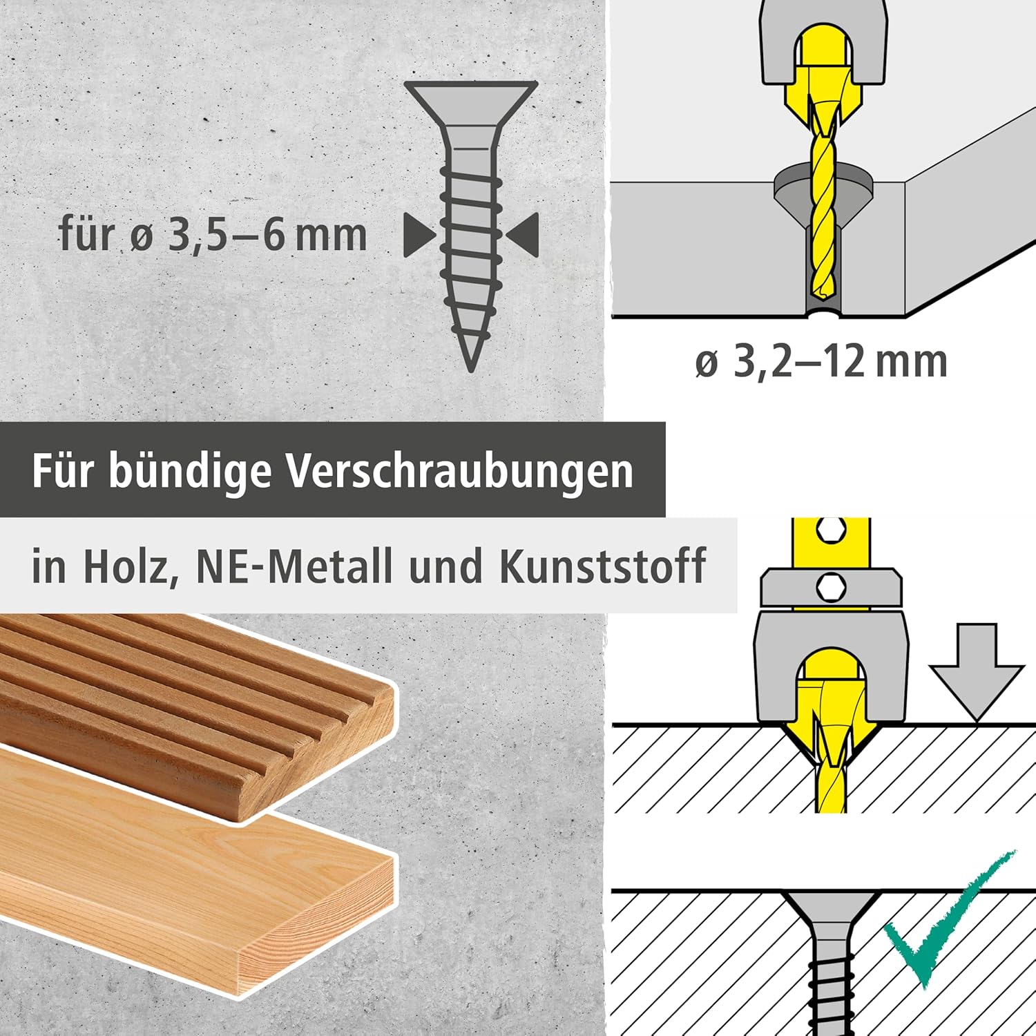 Mélységmegálló beállítás