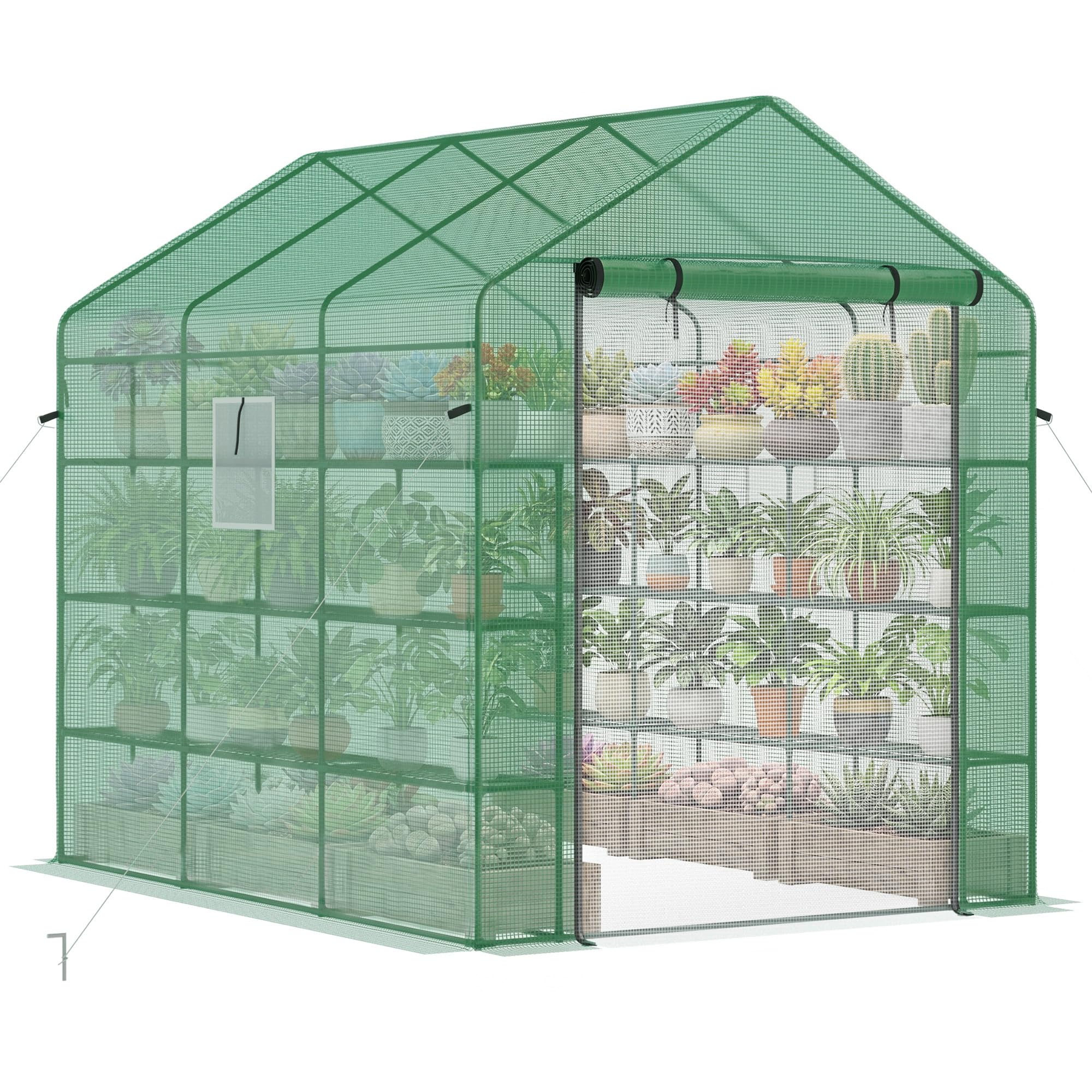 Outsunny 8x6 Walk-in Greenhouse
