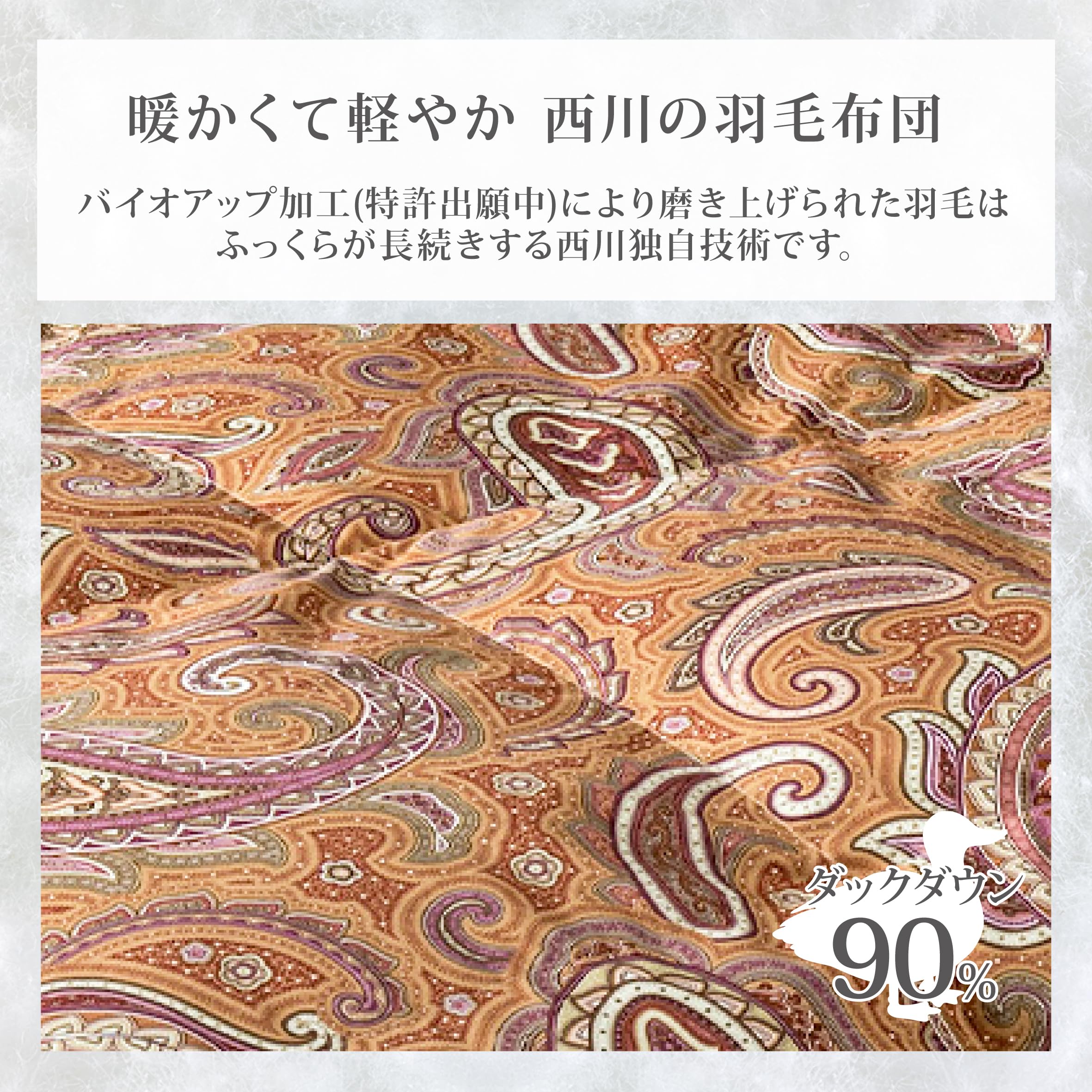 Amazon｜nishikawa 【 西川 】 羽毛布団 シングル ホワイト