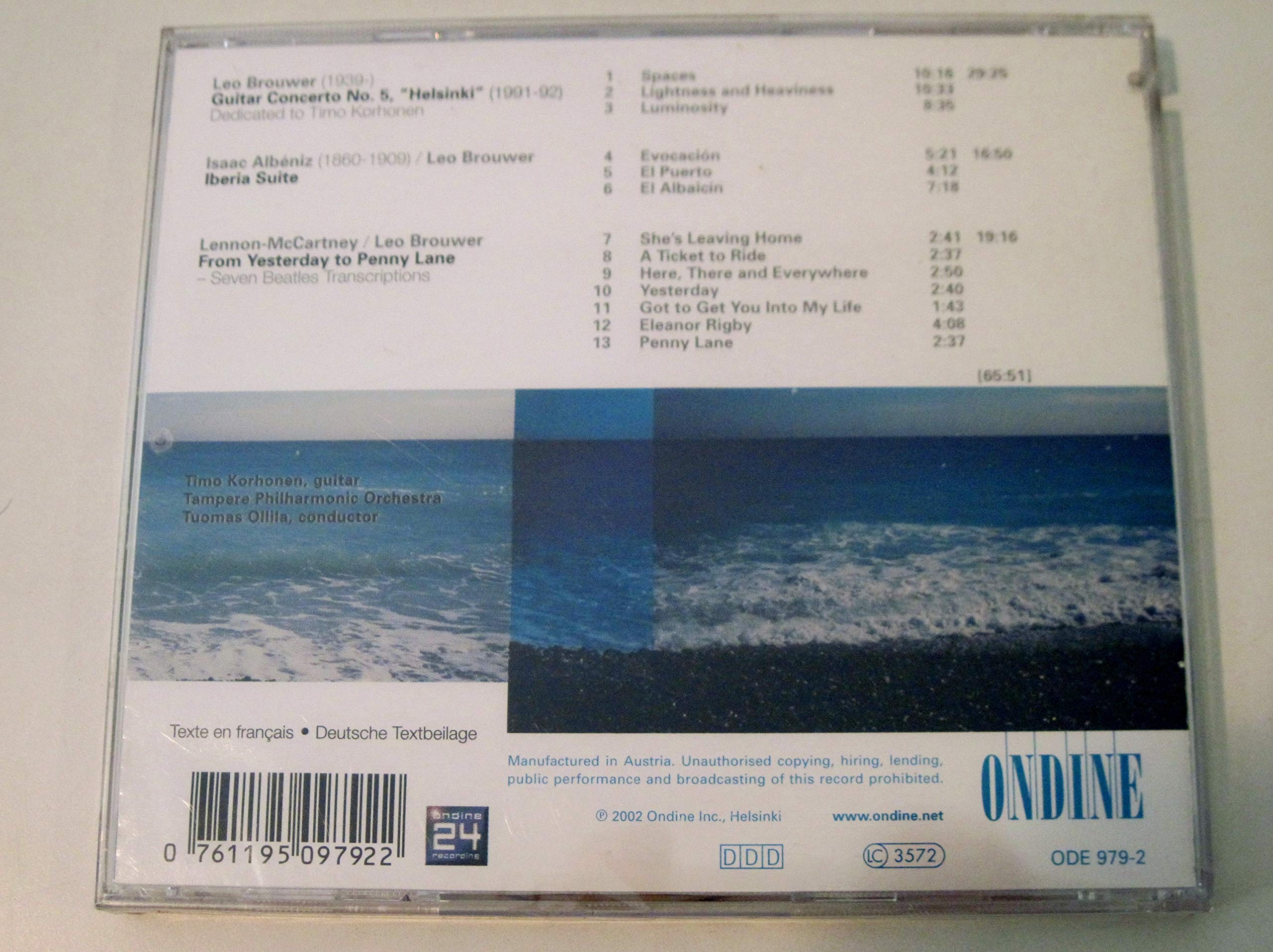 Guitar Concerto 5/Iberia Suite/+