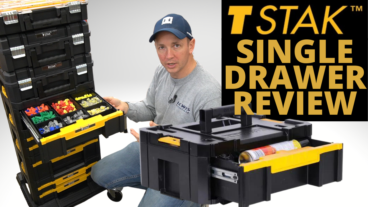 Dewalt TSTAK Single Drawer REVIEW 