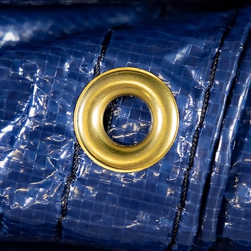 Miniatura 6 de ColourTree Lona segura para alberca para el invierno, color azul, de 16 x 32 pies, resistente, impermeable, resistente a los rayos UV (tamaño de la