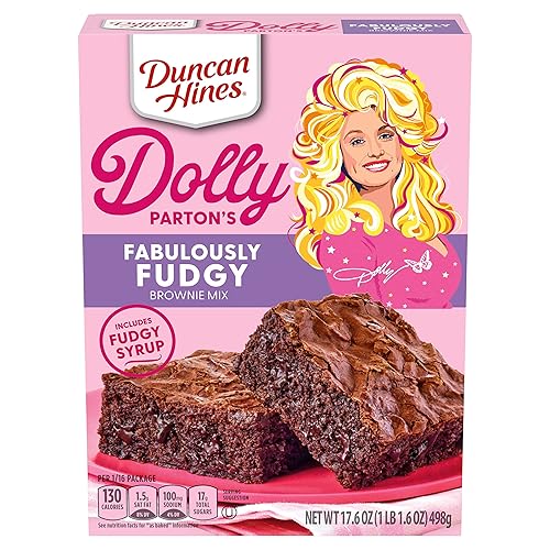 Duncan Hines Dolly Parton's Fabulously Fudgy Brownie Mix, 17.6 oz.
