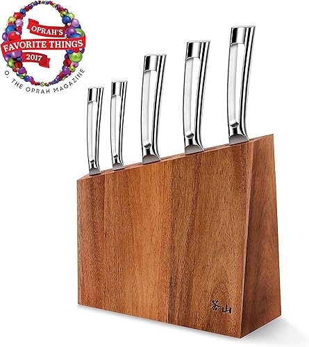 Miniatura 7 de Cangshan N1 Series 59205 - Juego de 6 cuchillos forjados de acero alemán, las cosas favoritas de Oprah 2017