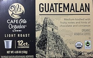 Cafe Ole Organic Guatemalan Light Roast Single Serve Coffee K-Cups