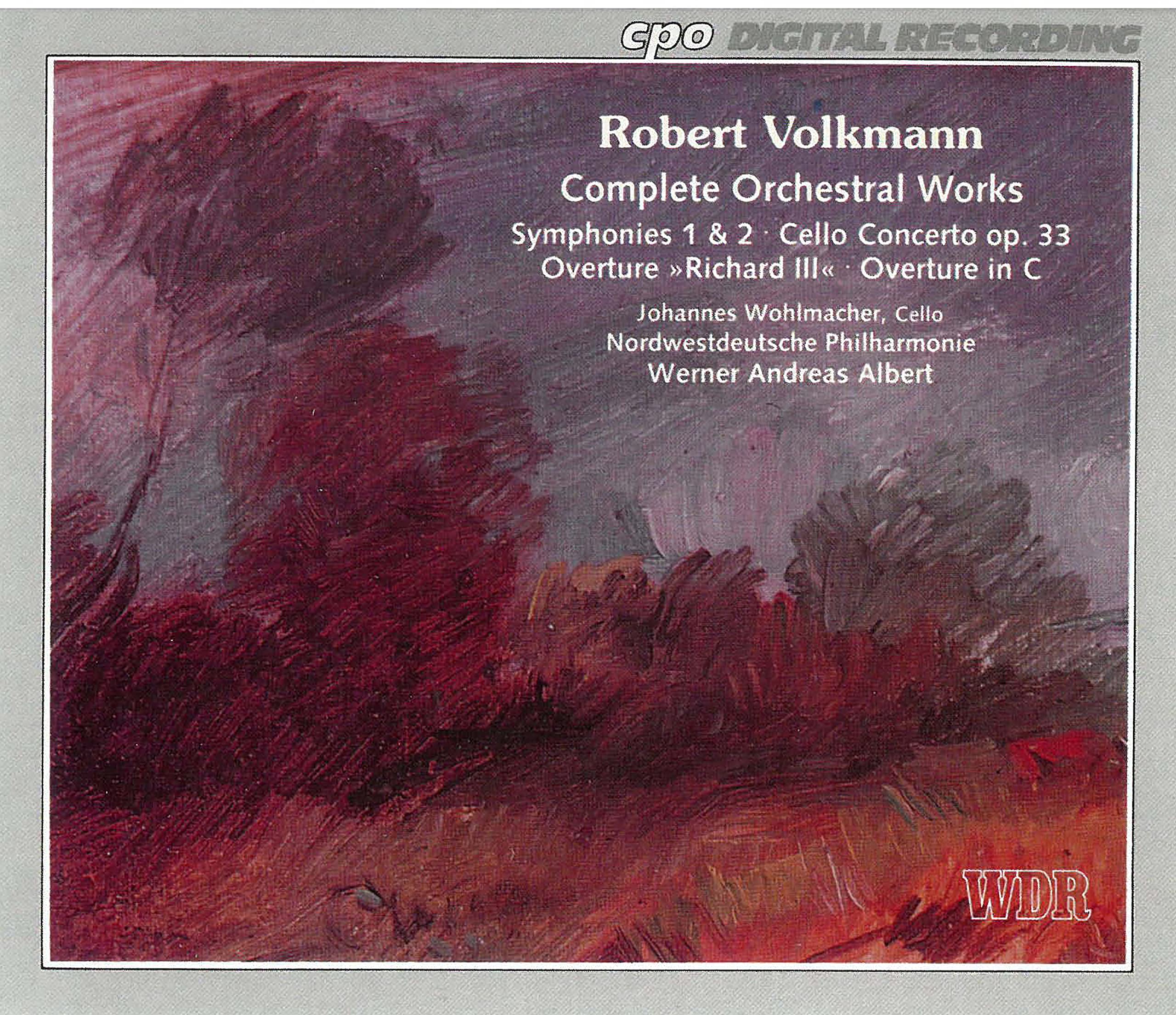 Complete Orchestral Works (Albert, Nw German Po, Wohlmacher)