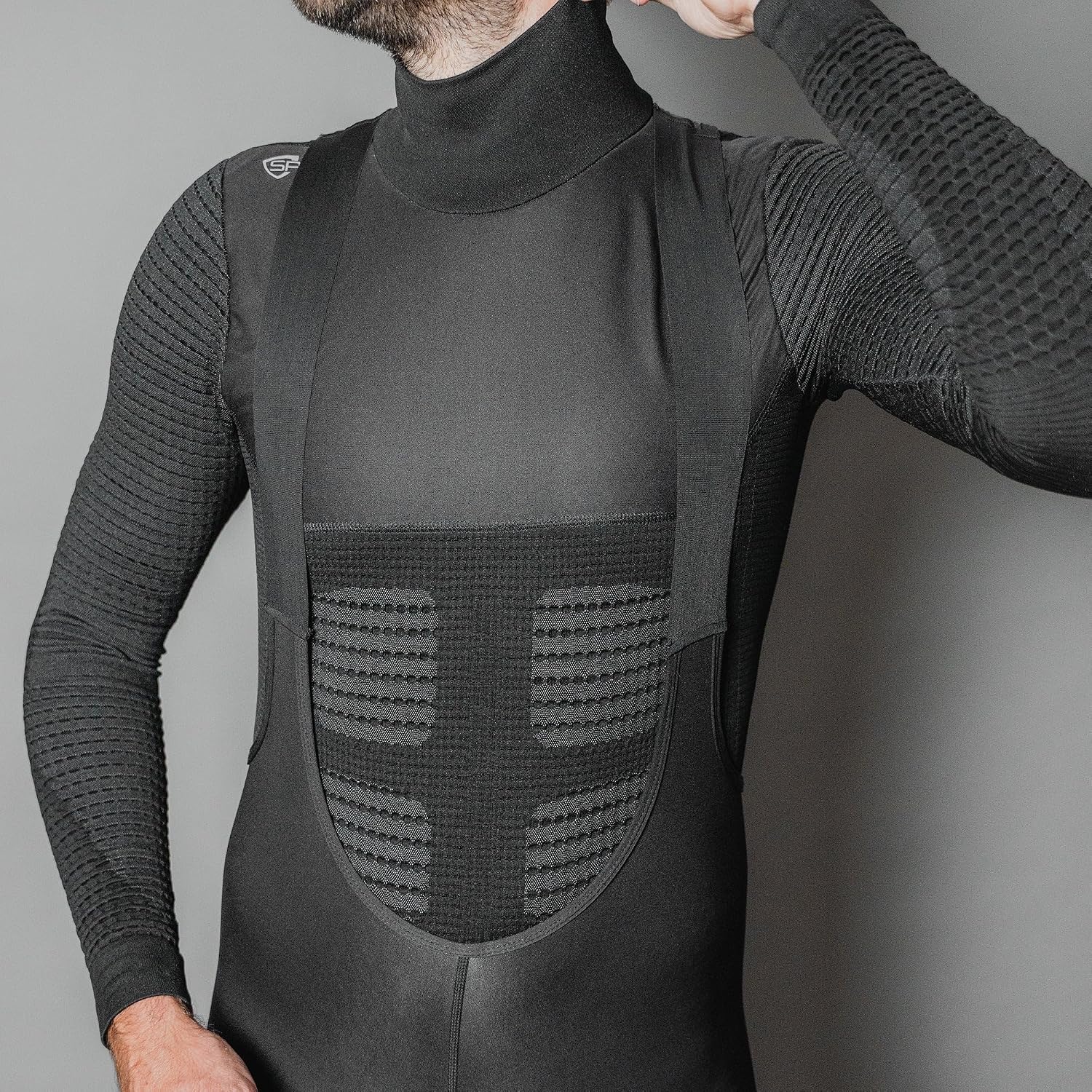 BASEZ EXTREME Winter Base Layer – Seamless, Windproof, Thermal, Quick-Drying, Ultimate Cold Weather Cycling Jersey