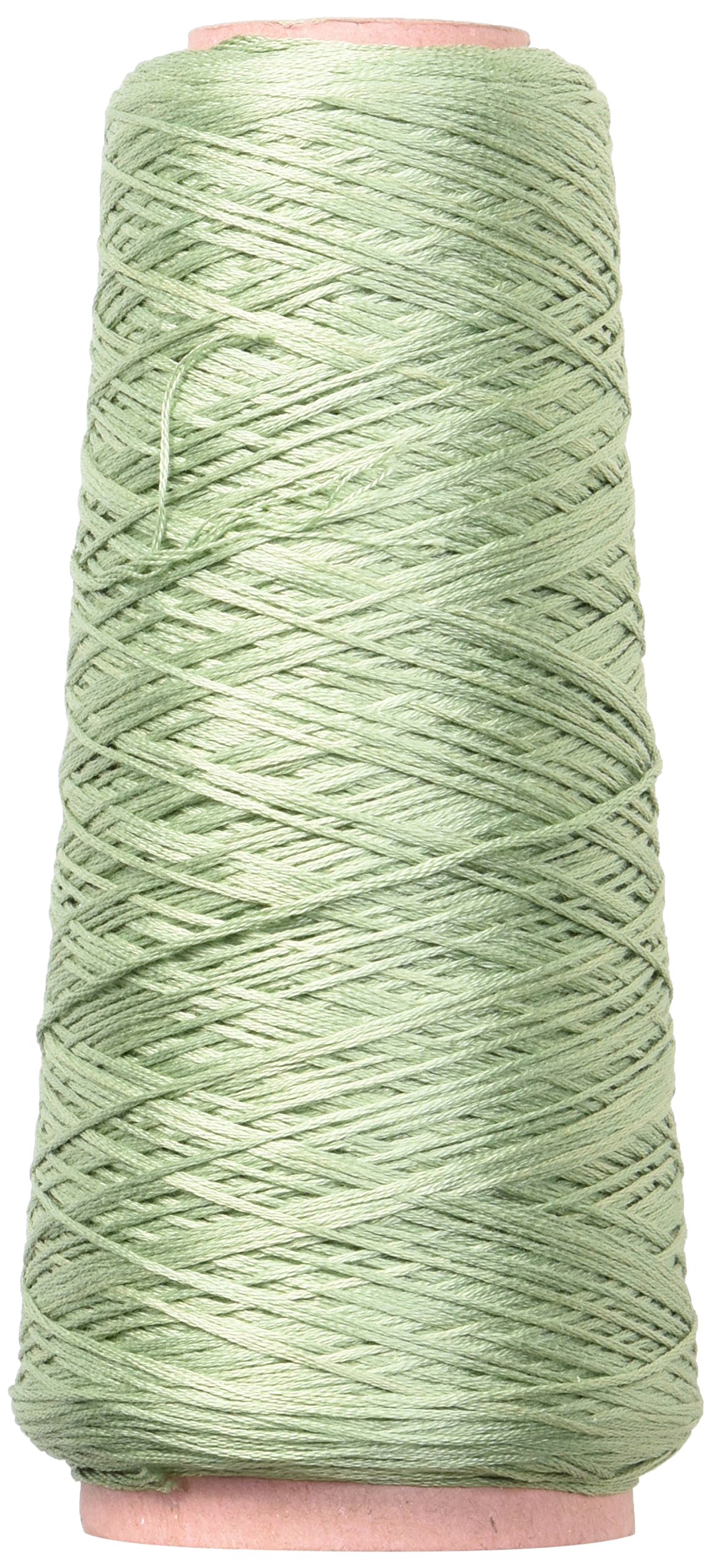 DMC Six Strand Embroidery Cotton 100 Gram Cone, Fern Green