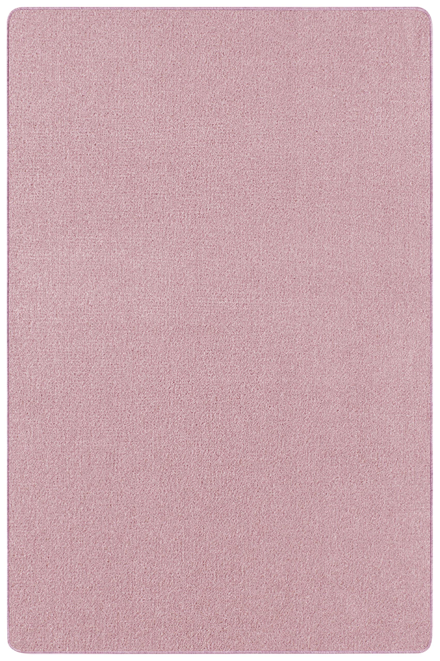 Hanse Home Nasty Tapis de Salon, à Poils Courts et Moelleux, uni, pour Salle à Manger, Salon, Chambre d'enfant, Couloir, Chambre à Coucher, Cuisine, Rose Clair, 200 x 300 cm