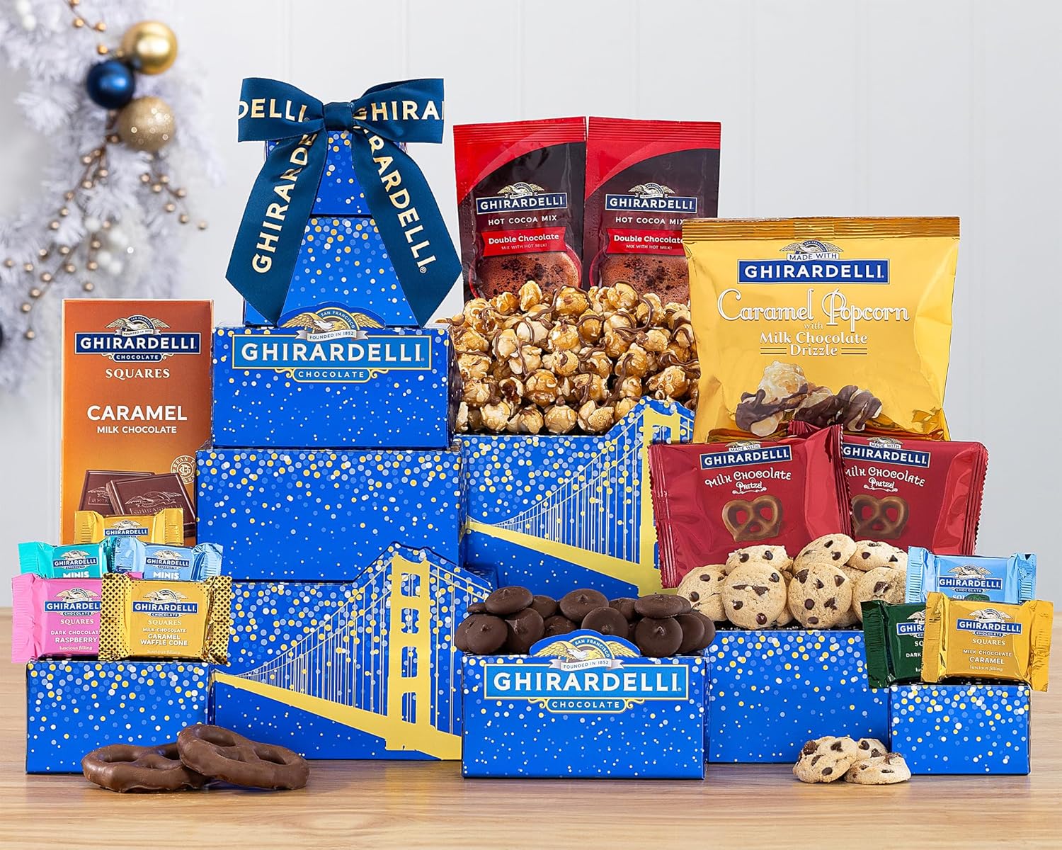 The Gourmet Chocolate Tower by Wine Country Gift Baskets