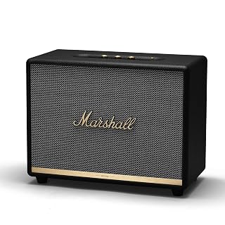 Marshall Woburn II Haut-parleur Bluetooth – Noir - Les Beatles, Paul McCartney, John Lennon, RIngo Starr, George Harrison