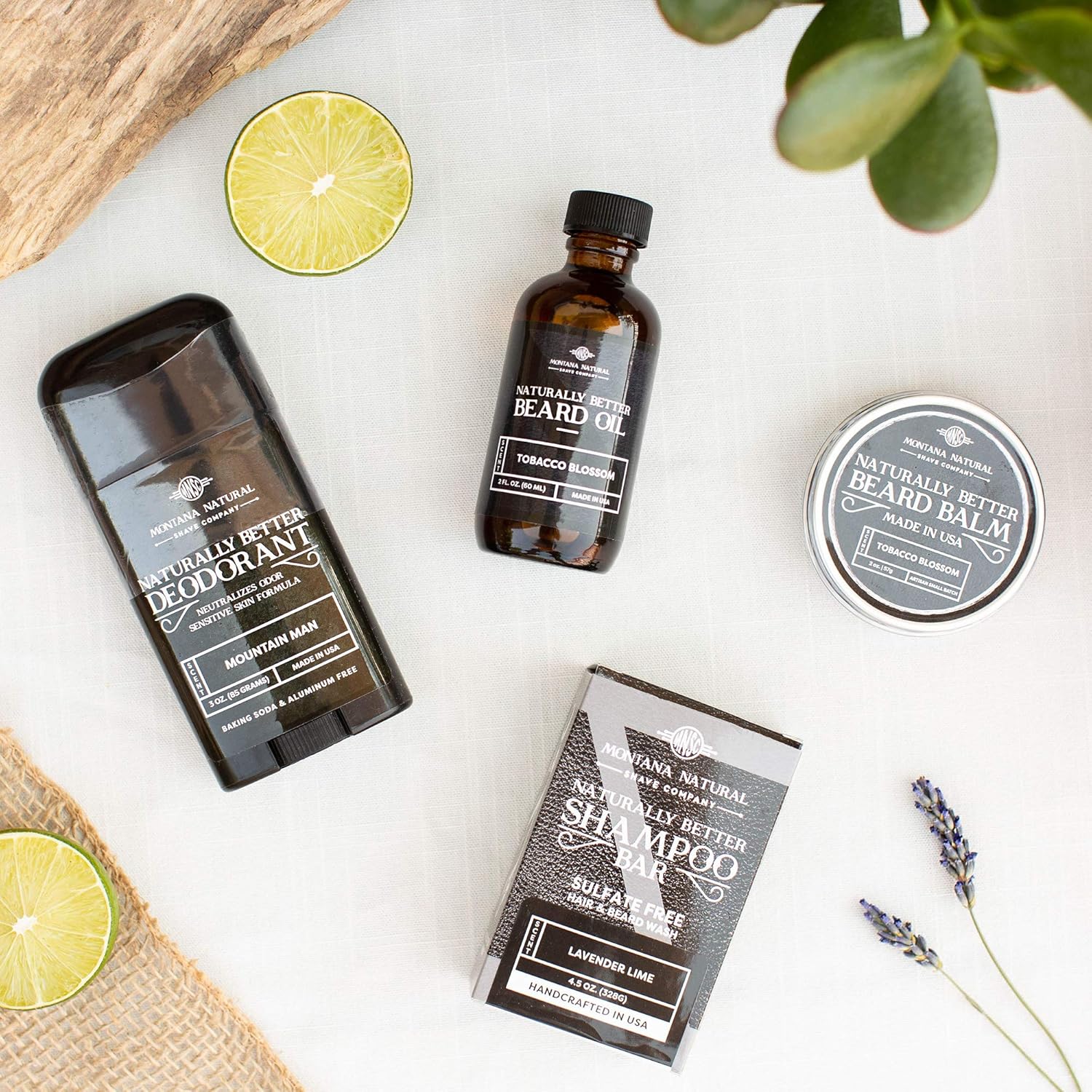 MNSC Old Faithful Deodorant - Magnesium & Activated Charcoal, Sensitive Skin Formula - Aluminum-Free, Baking Soda-Free, All-Natural, Plant-Derived - Made in USA (Pack of 2)