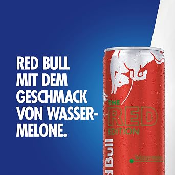 Red Bull Energy Drink Watermelon Red Edition 24 x 250 ml Cans Drinks 24 pallet WITHOUT DEPOSIT