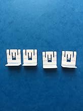 Blind Brackets 24mm Qty 4 Roller Venetian Pleated White Tool Free Installation Indoor