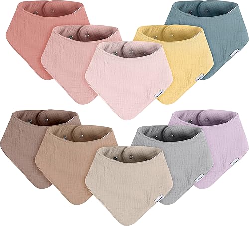 Gerber Baberos unisex de muselina para bebé