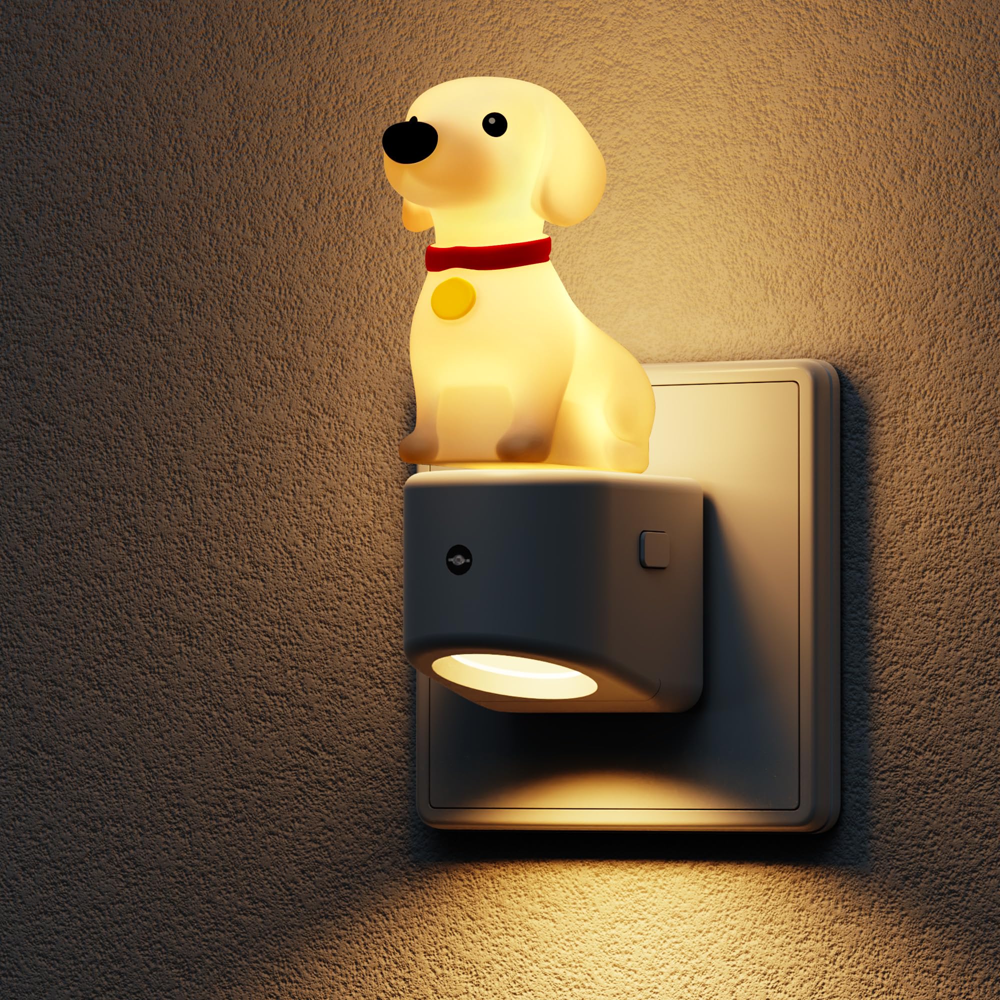 LOHAS-LED Nachtlicht Steckdose, 3D Cute Nachtlicht