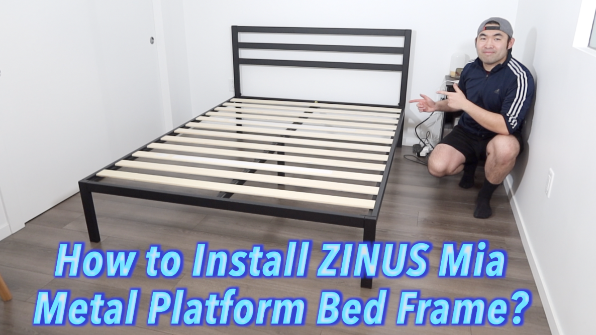Watch How to Install ZINUS Mia Metal Platform Bed Frame? on Amazon Live